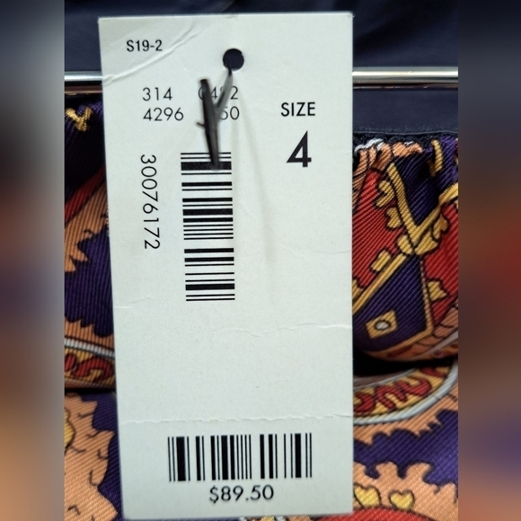 NWT The Limited Strapless Paisley Print Maxi Dress   Size 4 - Picture 11 of 11